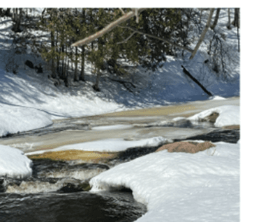 Copper Falls Guided Snowshoe Hike