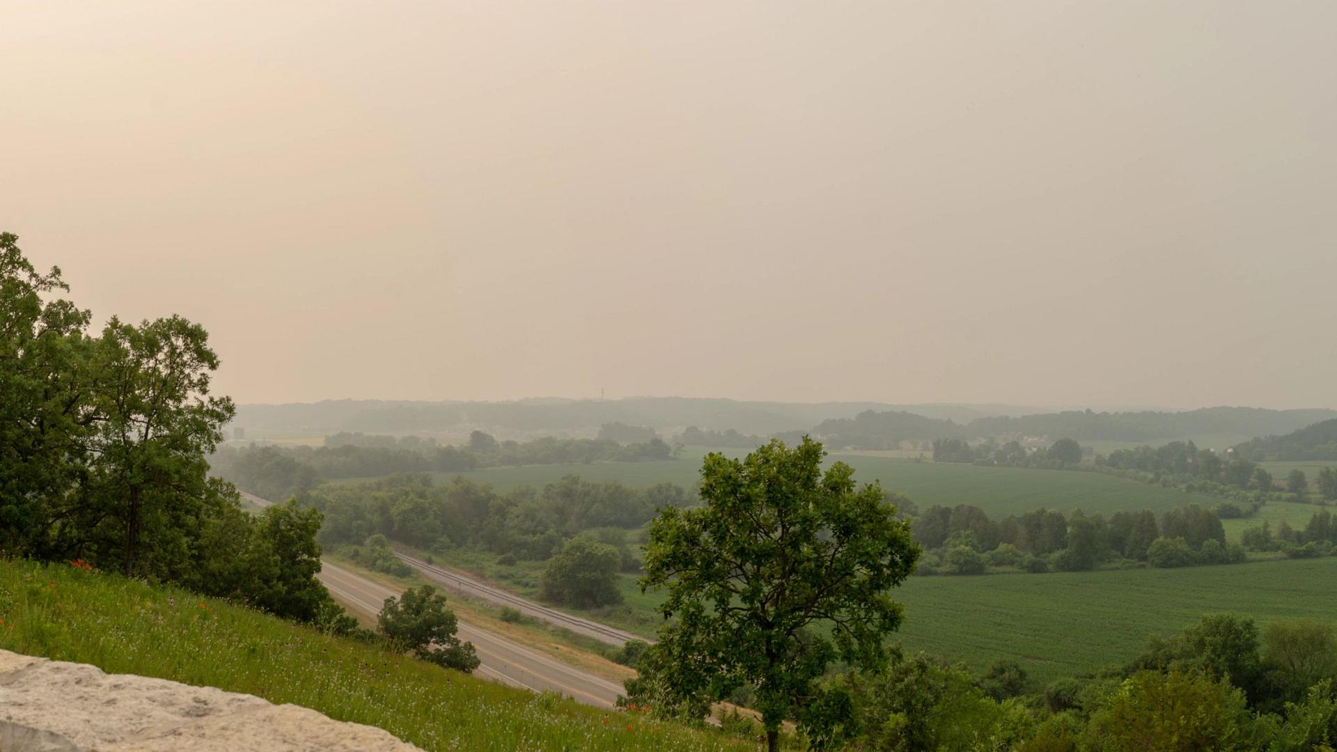 Wildfire Smoke Prompts Air Quality Alert